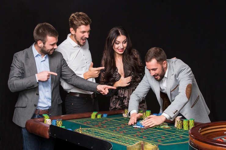 Meja blackjack di Big Time Gaming dengan batas taruhan yang transparan dan tampilan live dealer